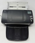 Fujitsu Fi-7160 Document Scanner Tested Cracked Glass Scan Lines W  Adapter Usb