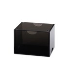 Dragon Shield - 100  Card Case Strongbox - Clear Black - At-19002
