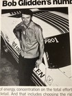 1976 Valvoline Racing Motor Oil Print Ad Bob Glidden