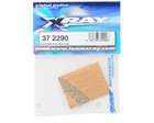 Xray 3 2x4 8x0 5mm Aluminum Ride Height Shim  4   xra372290 