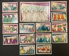 Travelstamps  Russia Matchbox Labels - Soviet Folk Dancers - Set Of 15 