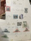 Worldwide 24 Album Pages Remainder   s Used  Mint Stamps Lot   M Thru S Collection
