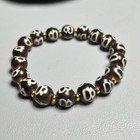 Ancient China  Tibet  Tiger Teeth  Heaven Beads  Agate  Bracelet