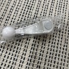 Tupperware  White Dash Pinch Smidgen Measuring Spoon Set  Magnets New  Fridge