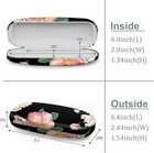Hard Shell Eyeglasses Case Eyeglass Holder Box With Cleaning Cloth For Men Women