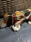 Vintage 1961 Fisher Price Snoopy Sniffer Walking Dog Wood Pull Toy