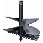 Lowe Sq-36-3h Skid Steer Auger Bit 36  Diameter  2  Hex Collar  36  Tall