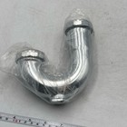 Chrome Plumbing P-trap Sink Drain Sewer Gas Prevention Water Seal