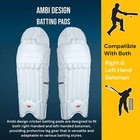 Bratla Pro Colored Cricket Batting Pads Legguard Adult