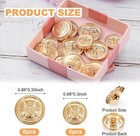 14pcs Blazer Buttons Set - 8x18mm   6x23mm - Men s Suit Jacket Blazer Buttons