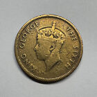 1948 Hong Kong 10 Cents - Beautiful Coin - Lot  b-045