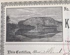 1902 Stock Certificate Kineo Company Maine Hospitality 3 Capital Shares