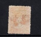 Queensland 1882-1895 2s6d Vermilion Thin Paper Queen Victoria Used Sg 162 Sc 75