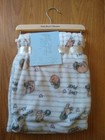 Disney Baby Blanket Winnie The Pooh Boy Girl Infant Bear Collection Stripes New 