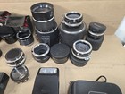 Huge Lot Of Misc Camera Gear- Lens  Flash And Other Accessories