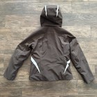 Phenix Women   s Size 6 Ski Jacket Insulated Snow Winter Brown Hooded Coat