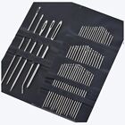 60 Pcs Stainless Steel Hand Sewing Needle  Set Embroidery Mending Craft Tool