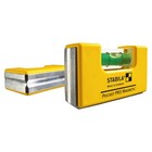 Stabila 11901 Magnetic Pocket Level Pro W  Holster  Yellow  Compact