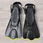 Cressi Palau Black yellow Snorkel Fins Size - Xs s