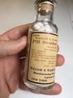 Antique William Warner Pill Bottle Sumbul Original Label St  Louis Missouri 1890