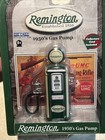 2005 Gearbox Die Cast Metal Remington  1950 s Mini Gas Pump 3 5   Green   Blue