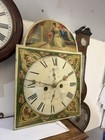 Antique 8 Day Longcase Movement And Dial 20ins X 14 25ins