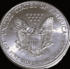 1996  American Silver Eagle  1  Oz   Pure Fine Silver  999 Bullion Coin   Bu-unc