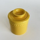 Ceramic Butter Crock Butter Keeper For Counter French Butter Dish Yellow
