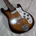 Teisco Wg-2l Electric Guitar Gold Foil Pickups Japan Vintage From Japan