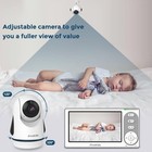 Baby Monitor - 1000ft Long Range Baby Monitor With Camera And Audio No Wifi     