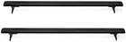 Fits 11-16 Jeep Compass Oe Factory Style Roof Rack Cross Bars Black Aluminum