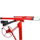 Troy Dph1116 11  Drywall Rolling Lifter Panel Hoist Jack Lockable W  Extension
