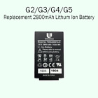 New Unication  G2 G3 G4 G5 Pager Battery Li-ion Oem Dealer T65g428001-r