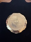 Vintage Stratton England Gold Renaissance Enameled Mirrored Powder Compact