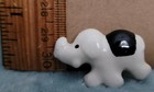 Cute Elephant Pin Ceramic And Metal