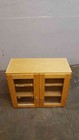 3  Kewaunee Wood   Glass Door Swinging Overhead Casework  sku  3974aa  3974aa 