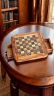 Handmade Olive Wood Chess 11in X 11in Set With Drawer Luxury Gift For Him Wooden