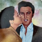 Elvis Presley Collector Plate - Elvis   Gladys Looking At A Legend Plate  5 Vtg