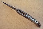 Poshland Limited Edition - Custom Handmade Damascus Folding Knife  Pocket Knife