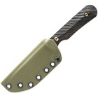 Toor Administrator Ebony 154cm Fixed Blade Knife Usa Made