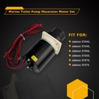 Marine Toilet Macerator Pump Motor Set Fits Jabsco 37045  37245 12v 37072-0092