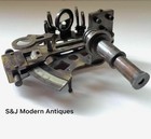 5   Antique Nautical Brass Pocket Sextant Navigation Marine Vintage Wooden Box