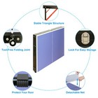 Ping Pong Table Set Foldable Portable Indoor Outdoor Game With Paddles   Net
