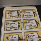 Prinz   Scott Stamp Mounts Assortment Mix 8 Sizes  20 Ea    Black 