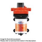 Seaflo Water Pump 12v 11 3lpm 3gpm 30psi Pressurised Diaphragm   Bypass Switch