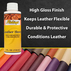 Leather Sheen Acrylic Finisher  4oz  - Acrylic Wax Top Finish To Condition Smoo
