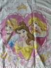 Vintage Disney Princess Pillowcase Castle Pure Princess Pink With Flowers Crowns