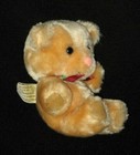 1984 Applause Boutique Teddy Bear 3818 Plush Stuffed Toy Brown 5  Small Vintage