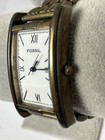 Fossil Vt-2477 Mens Vintage Antique Look 24mm 7 25  New Battery Rare Q