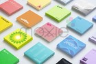 3m Post-it Notes  250  Full-color  50 Sheet  3x3 Inch Pads  Free Design Service 